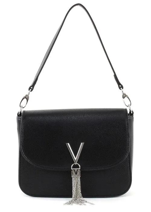 Valentino Divina Handbag Magnetic and zip closure Black