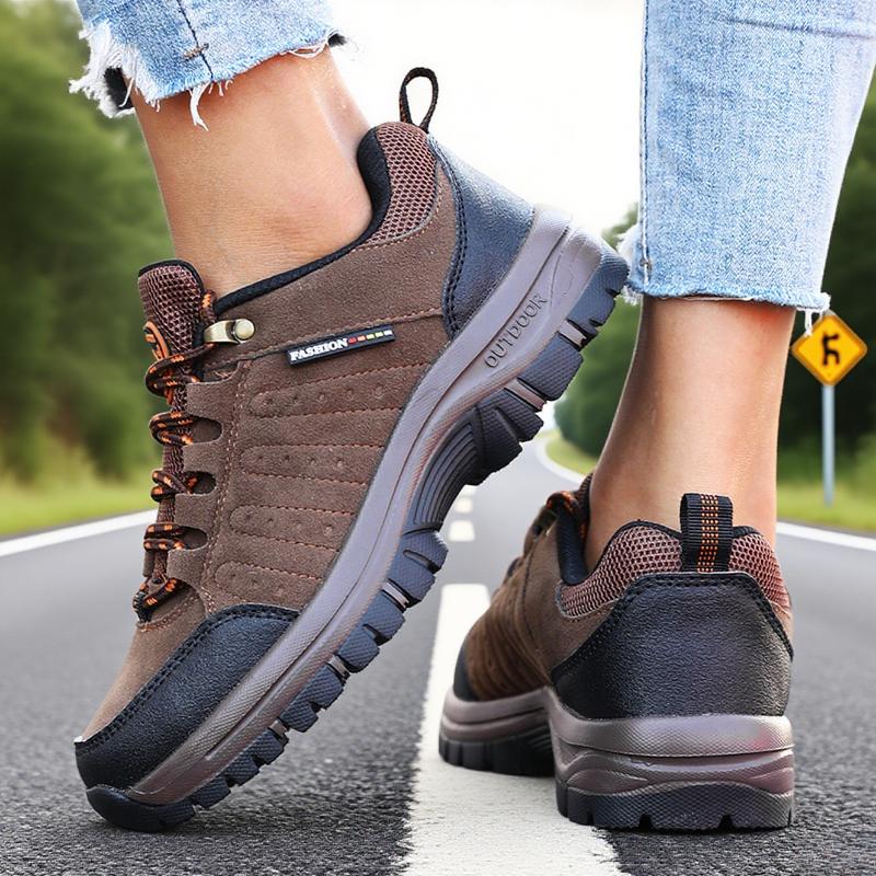 Spring and Autumn Mountaineering Shoes Fashion Women's Hiking Shoe  Comfortable Non-Slip Cushioning Walking Women's Sneakers