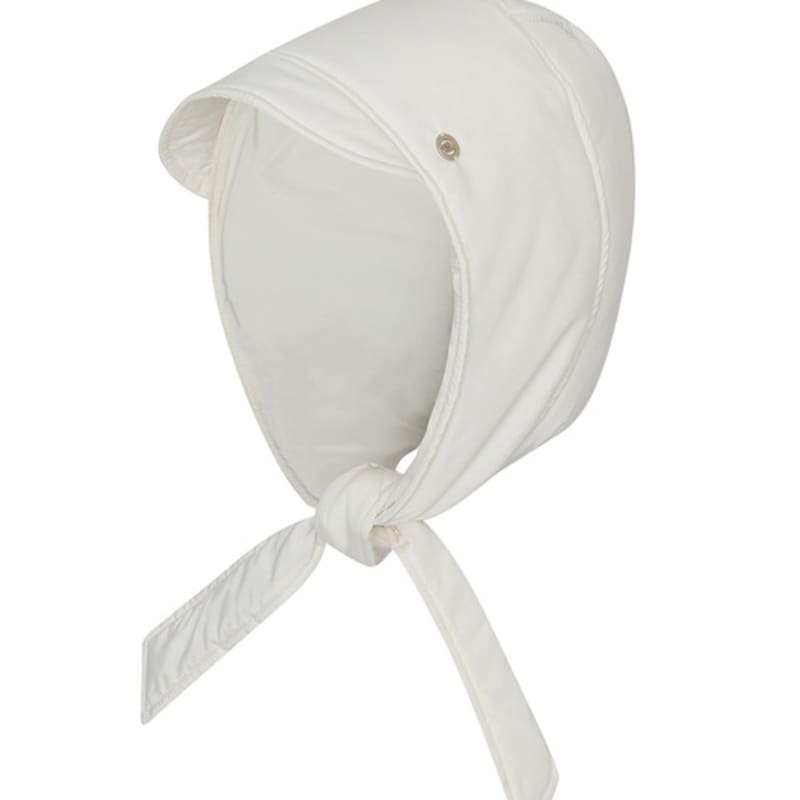 

PLAYBOO PUFFER HOOD SCARF_Ivory FREE