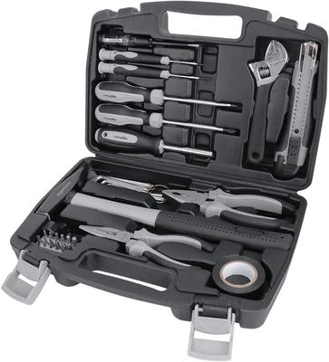 AmazonBasics Tool Set for Home 32 Use, Pieces, Black/Gray