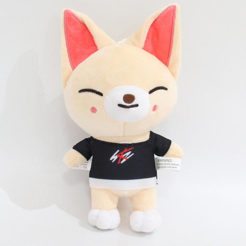 Skzoo brinquedos de pelúcia stray kids anime leeknow hyunjin boneca de pelúcia para crianças fãs presentes