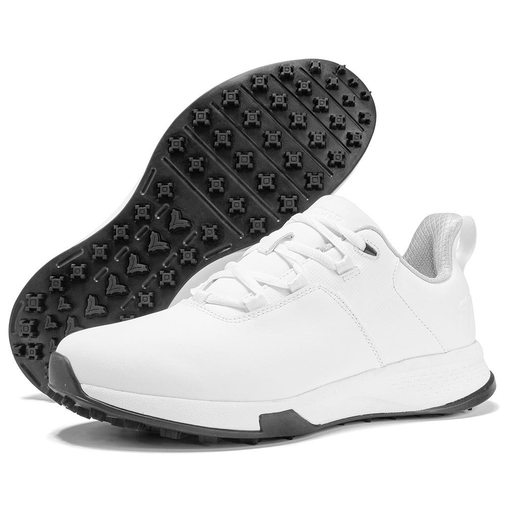 Golf Shoes Men's Breathable Non-slip Two-layer Sports Shoes Outdoor Casual Shoes Automatic Lacing