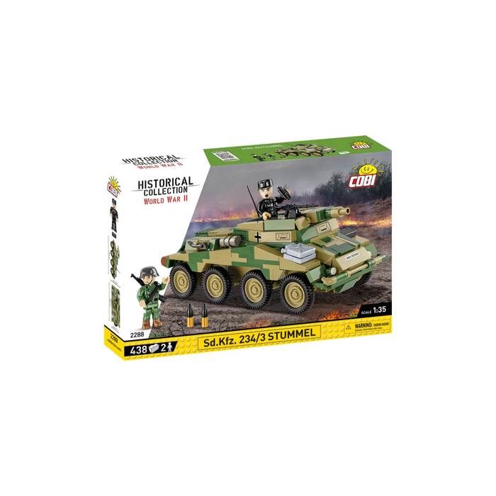 Maquette - COBI - 2288 - SD.KFZ. 234/3 STUMMEL - Plastique - À monter soi-même - Mixte