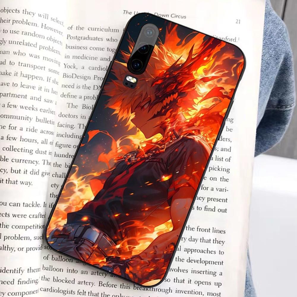 

Cartoon B-Bakugo K-Katsuki Phone Case For Huawei Honor 10 Lite 9 20 7A 9X 30 50 60 70 Pro Plus Soft Silicone Cover Huawei Honor 20 lite