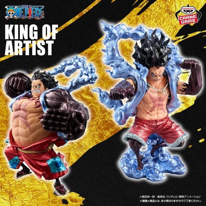 One Piece Monkey D. Luffy Gear4 2 Figure Set KING ARTIST Japan Exclusive