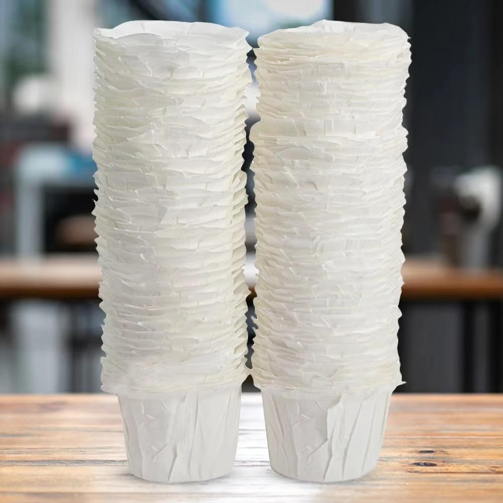 

100 шт. сменные кофейные фильтры, белая кофейная бумага, одноразовые кофейные фильтры, кофейная бумага, капсулы для Keurig 1.0 2.0 5.1X5.1X3.1CM белый