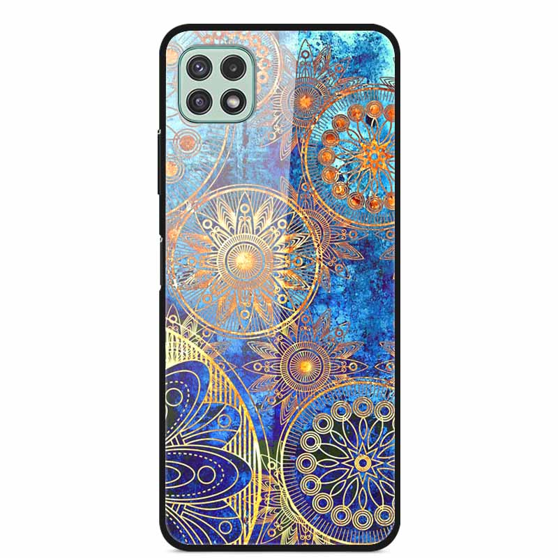 For Samsung Galaxy Wide5 Case Tempered Glass Hard PC Phone Back Cover for Galaxy Wide 5 Bumpers Cases Shell Coque 6.6'' SM-E426S