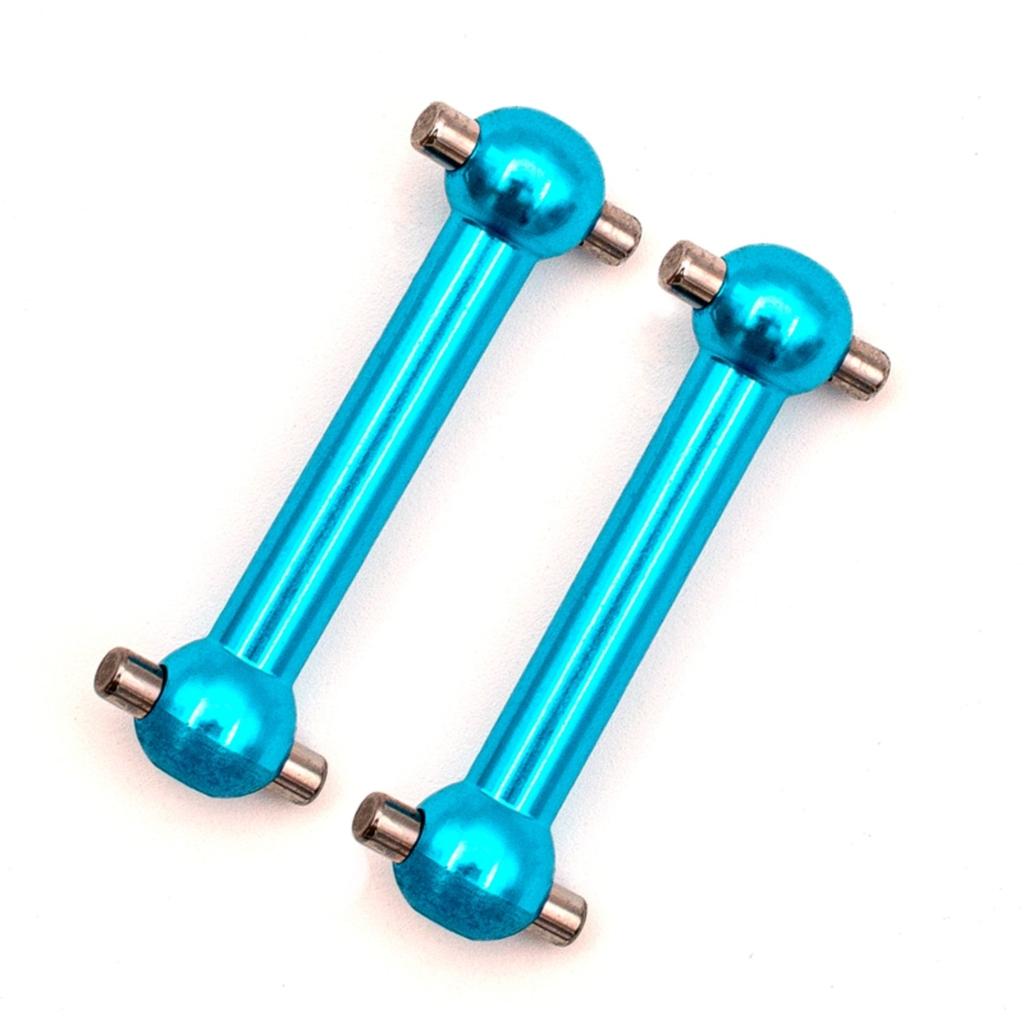 Aluminum Alloy Drive Shaft Dog Bone Cup Joint Set Replacement for TT01 -01 TT01D TT01E TT02 -02