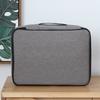 3-Layer Travel Tote Bag with Lock Zipper Portable Storage Bag File Storage Case  Certificate Case