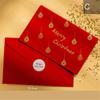 Stickers Thanksgiving Best Wishes Merry Christmas Blessing Christmas Greeting Card Bronzing