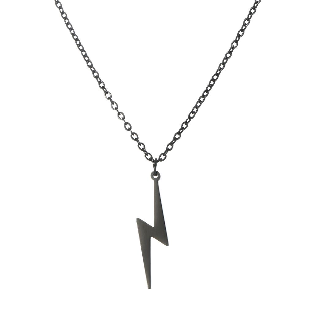 My Shape Lightning Necklaces For Women Tooth Mountain Heart Stainless Steel Necklace Choker Fashion Jewelry Gifts For Girlfriend