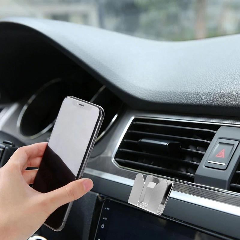 Phone Mount For Wall Stainless Steel Cell Phone Small Holder Automobile Cell Phone Snap Type Holder Wall For Wall Kitchen GERMANY