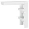 VidaXL Wall-mounted Bar Table White 102x45x103.5 Cm Engineered Wood 811781