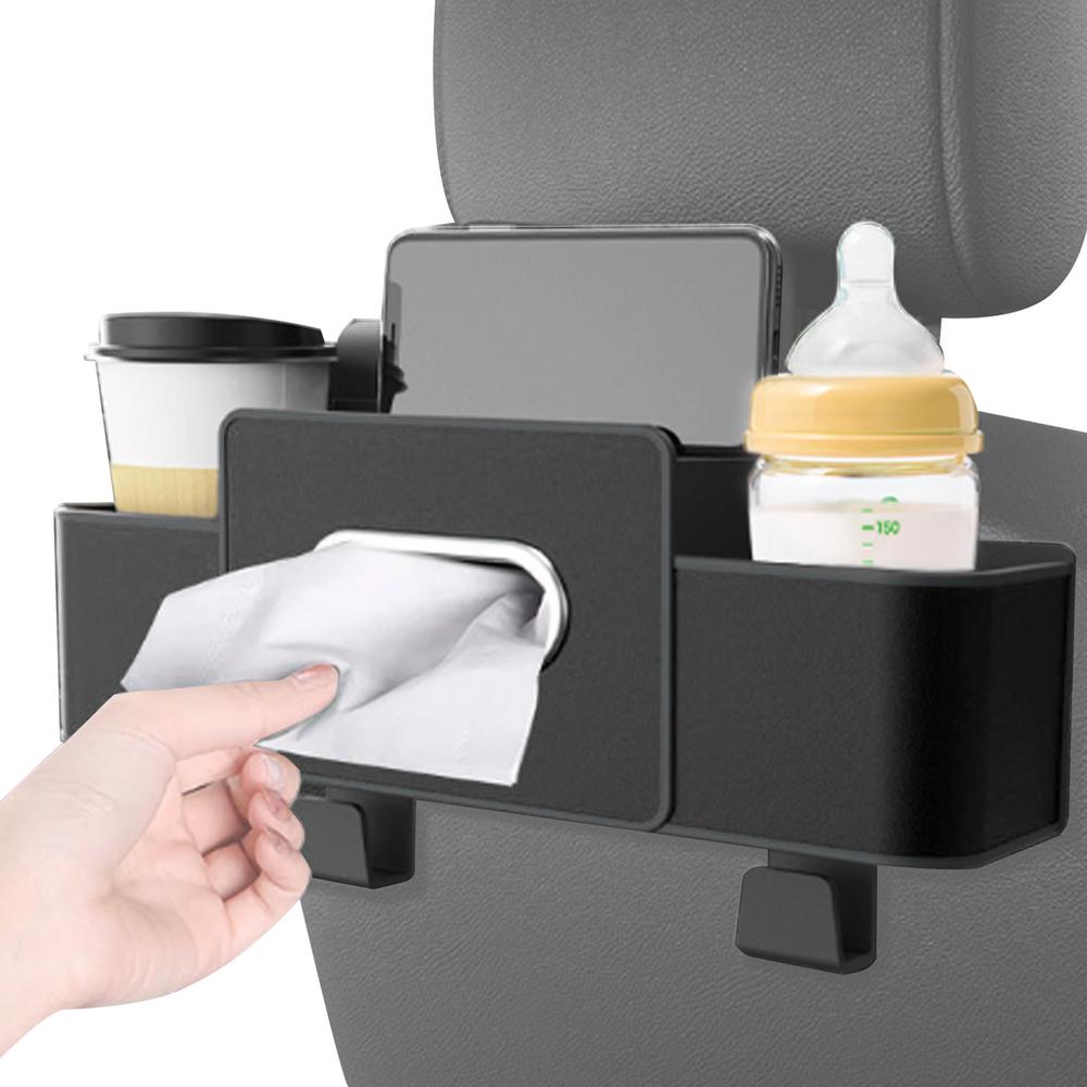 Seat Organizer For Backseat Auto Behind Seat Bottle Storage Bag Car Storage Organization With Cup Holder For Truck SUV