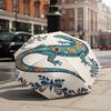 1 PC Automatic Folding Umbrella-Khokhloma Pattern, Portable & Foldable Design with 8 Ribs, Christmas Birthday Gifts