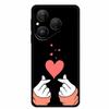 Colorful Case For Huawei Pura 80 Case Cartoon Animal Silicone Black Soft Cover for Huawei Pura 80 Case Protective Bumper Pura80