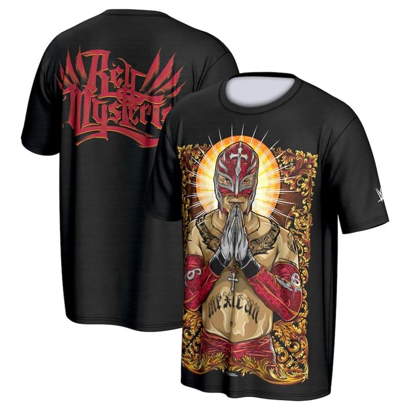 Wrestlemania Men's Women's Short Sleeve High Quality T-shirt Summer Fashion Tshirt