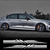 Caravan Car Side Door Stripe Stickers Waterproof Striped Vinyl Decals Automobile Body Styling Decoration Stickers Accessories