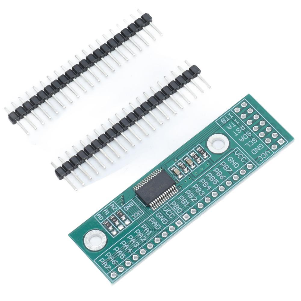16 Bit IO Extension Module I2C Interface Input Output Expansion Board Computer