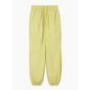 Budhi Mudra Diagonale Jogginghose  Gedämpftes Limettengrün  B61003apl44 G48