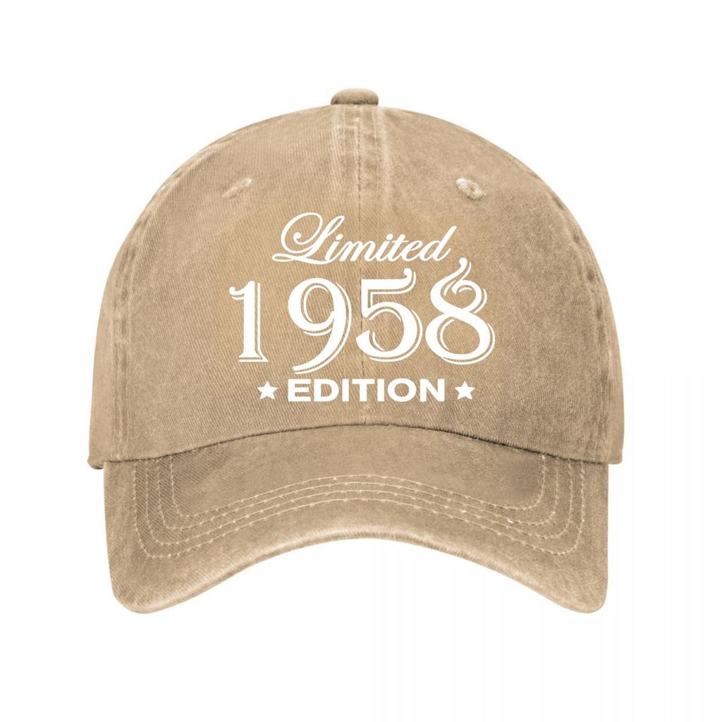 Vintage  Limited Edition Baseball Cap  New Vintage Washed Baseball Cap