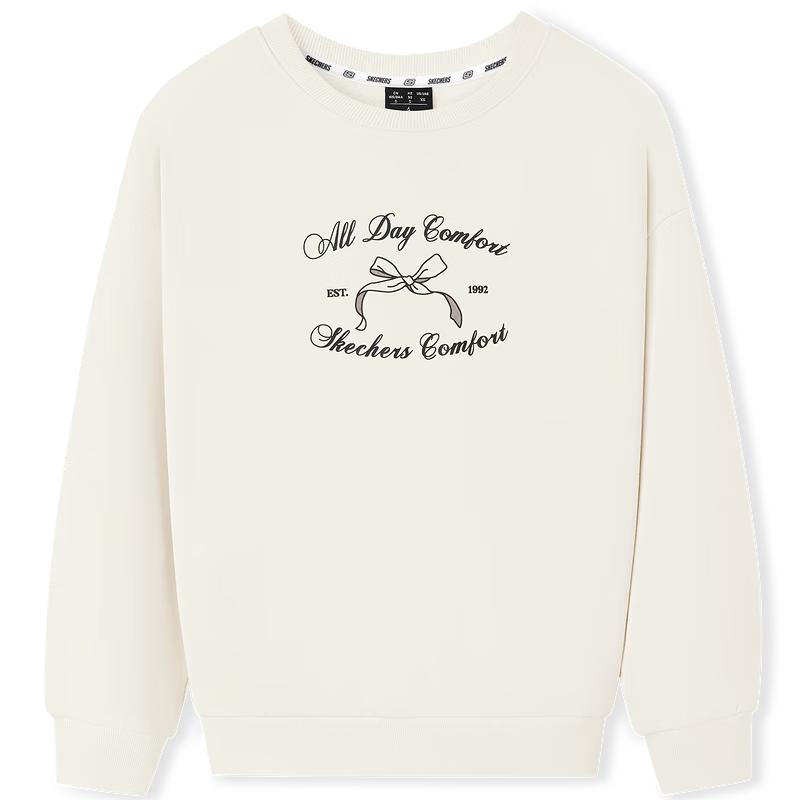 Skechers Unisex L325U106 Knitted Pullover Sweatshirt M