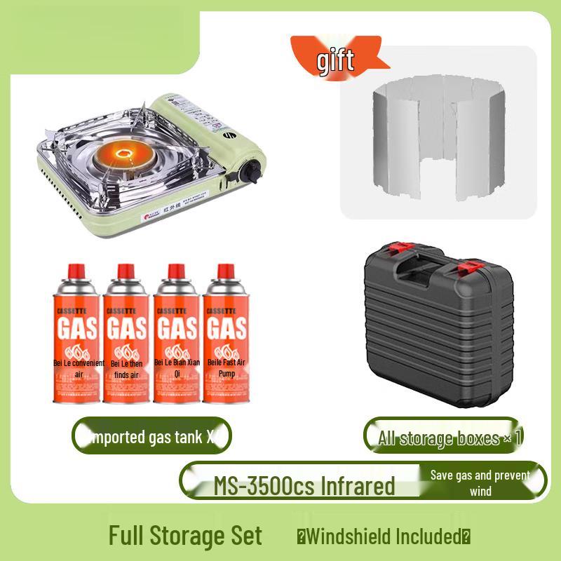 NuFeng Outdoor Windproof Cassette Gas Stove
