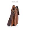 Neue Herrentaschen 100% Echtes Leder Umhängetasche Vertikal Trendig 10 Zoll iPad Schultertasche Aktentasche Lässig Reise Messenger Bag