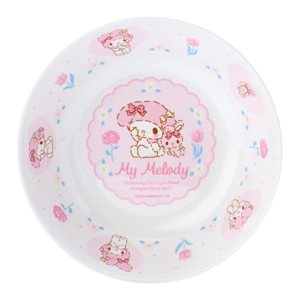 Sanrio My Melody Melamine Curry Pasta Plate 431176 & (New Life)