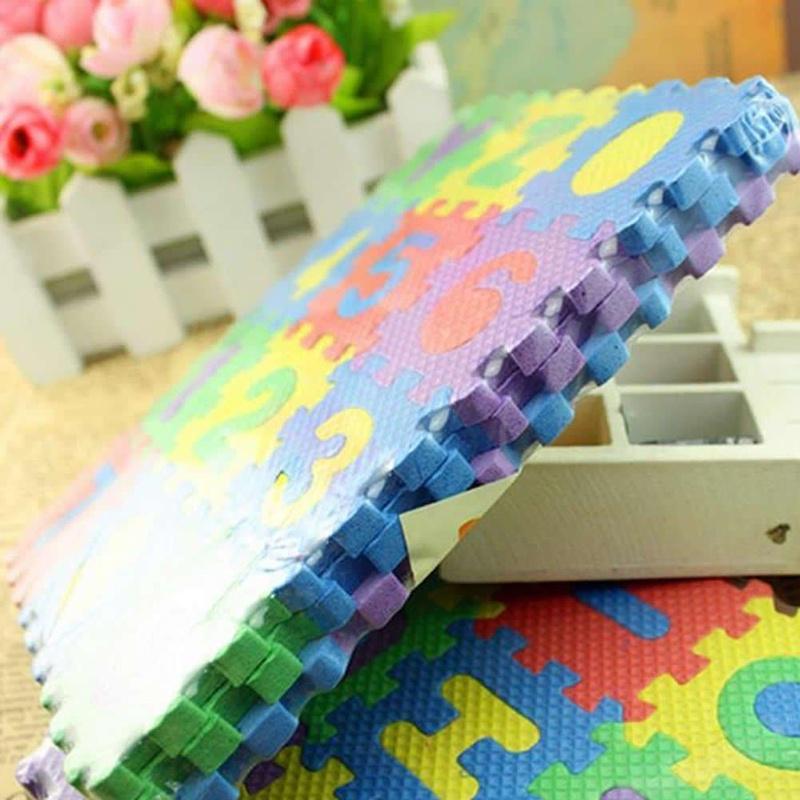 36pcs/set Foam Mat Mini Kids Alphabet Numeral Toy Colorful Crawling Mat Baby Educate Toys