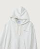 Women'S Small Script Logo Loose Fit Fleece Hoodie Oatmeal