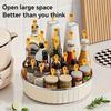 360 Degree Rotating Seasoning Rack, Kitchen Storage Rack, Seasoning Bottle Storage Tray, Rotating Storage Tray