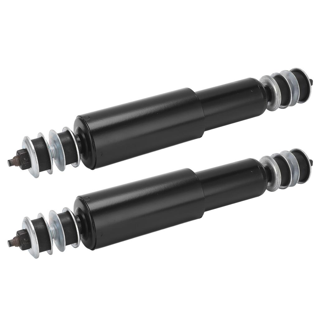 2pcs Shock Absorbers Front Rear Steel Chrome Plated 76418‑01 Replacement for EZGO TXT 1994‑Up Club Car