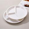 Melamine Appetizer Plates Imitation Porcelain Snack Serving Platter Food Serving Tray  Dessert