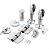 31GJ Restroom Support Hinges Door Lock Restroom Partition Fittings Enduring