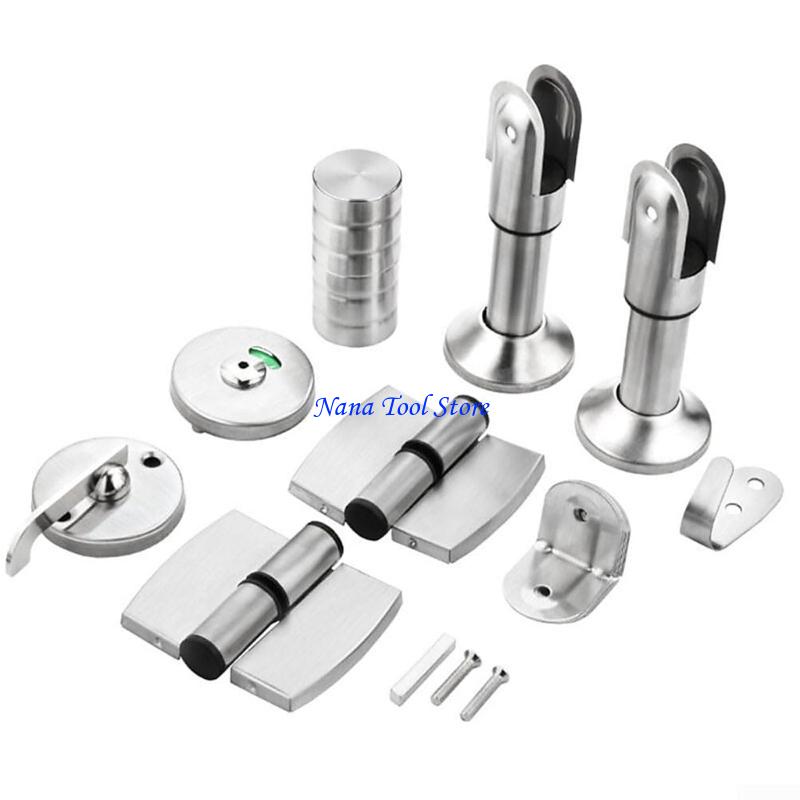 31GJ Restroom Support Hinges Door Lock Restroom Partition Fittings Enduring