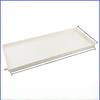 Bandeja de Plástico Rectangular con Drenaje Base para Maceta Recolector de Agua de Condensación Bandeja Larga Estrecha para Maceta