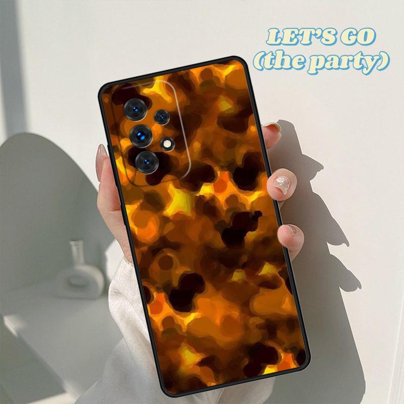 Tortoise Shell Pattern phone case For Samsung Galaxy A42 A31 A40 A51 A71 A32 A80 A91 A52 A72 A73 A20e A21S A50 A70 A11 A12 Cover