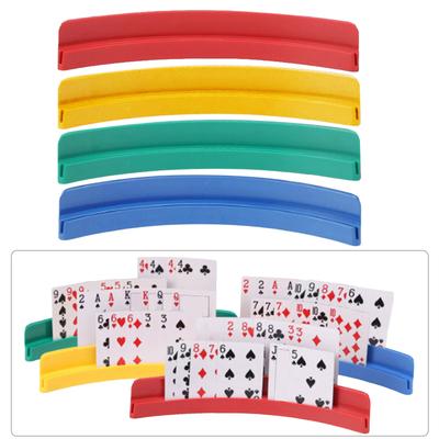 Plastic Playing Card Holder Playing Card Holder Deck Stand Double Layer Card Holder Organizers for Adults Seniors Kids