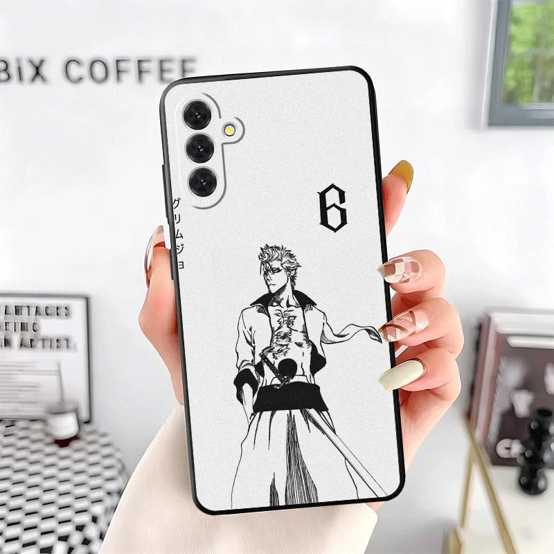 Bleach Grimmjow 6 Soft Phone Case for Samsung A17 A37 A57 A16 A26 A36 A56 A15 A25 A35 A55 A14 A24 A34 A54 A13 A23 A33 A53 A52 A1