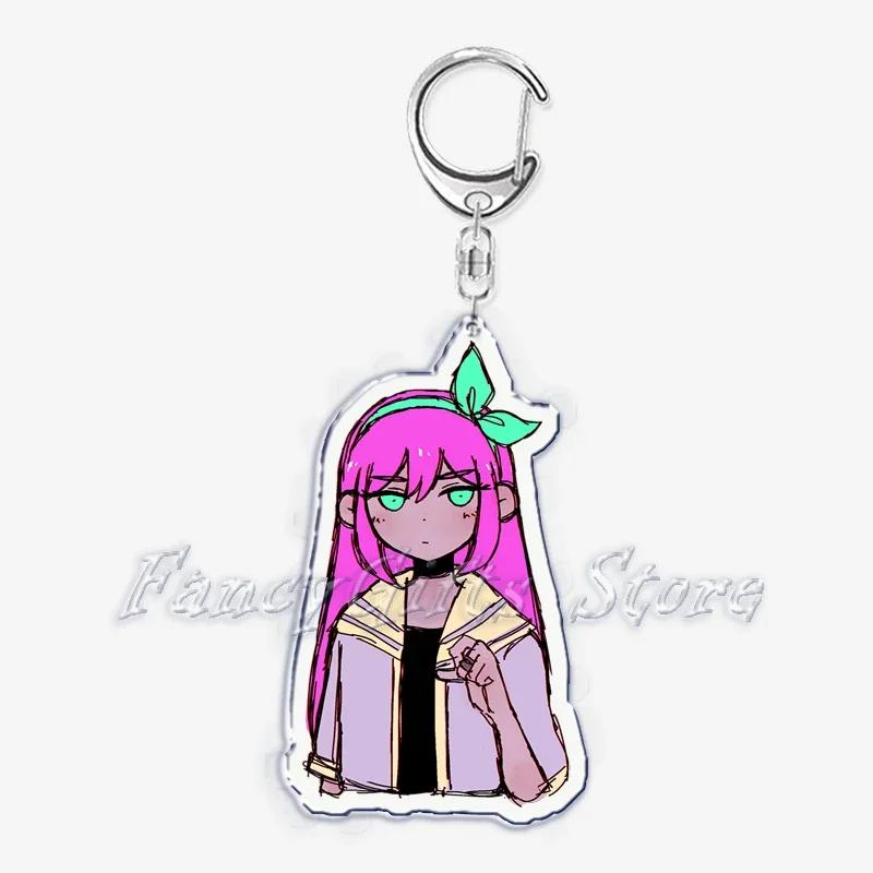 Beliebtes Spiel Omori Schlüsselanhänger Schlüsselring Schlüsselanhänger für Accessoires Tasche Sonniges Anhänger Schlüsselanhänger Ketten Schlüsselanhänger Schmuck Studenten Geschenke