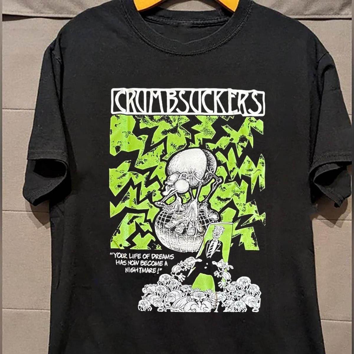Crumbsuckers Life Of Dreams T-shirt Tour Concert Full Size NI184 FREE SHIPPING XXXL