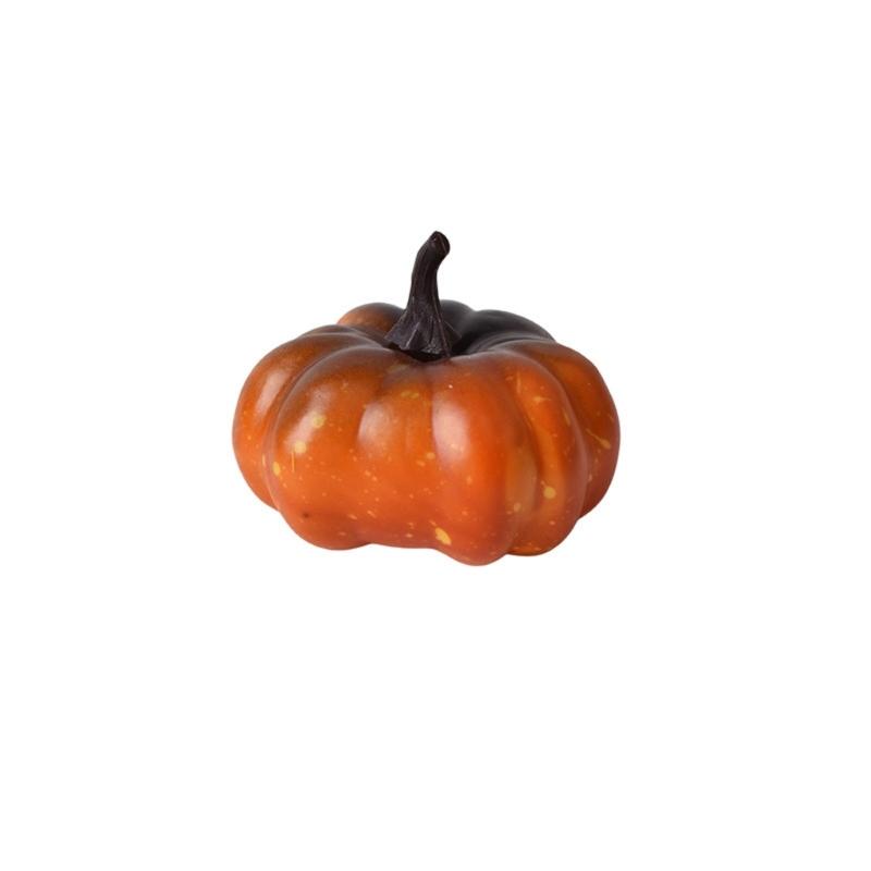 Set of 5 Artificial Pumpkin Miniature Sculpture High Simulation Design Outdoor Indoor Party Decoration Craft Ornaments