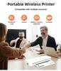 Portable Mini Thermal Printer - A4 Size, Mobile Phone Compatible