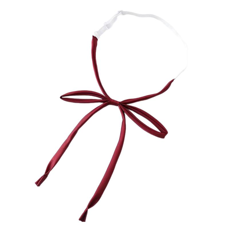 Women‘s Shirts Bowtie Ladies Girl School Wedding Party Bowknot Classic Uniform Suits Collar Bow Tie Accessories