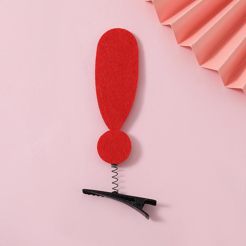 Cute Rock Paper Scissors Duckbill Hair Clip - Children's Festival Performance Hairpin