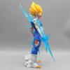 26cm Dragon Ball Z Anime Figure Gk Vegeta Super Saiyan Self Destruct Pvc Statue Model Action Doll Collection Decoration Toy Gift