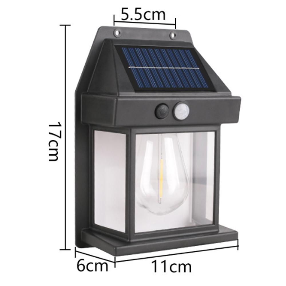 Powerful Outdoor Solar LED Street Light Waterproof Solar Lamp Garden Yard Pathway Wall Decoration External Lighting Fixture