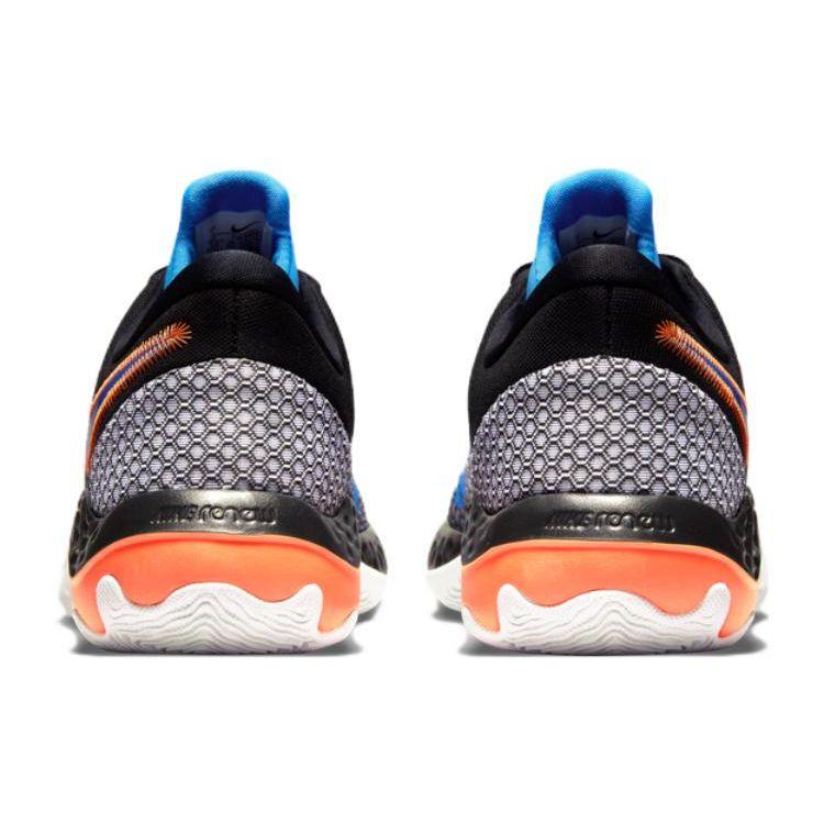 Nike Renew Elevate 2 Černá Total Oranžová Unisex Tenisky Bílá Světle-Foto-Modrá CW3406-003