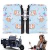 Motorcycle Handlebar Muffs Windproof Mittens Hand Warmer Gloves Corgi Dog Pattern Winter Snowmobile Hand Muffs Hand Warmers